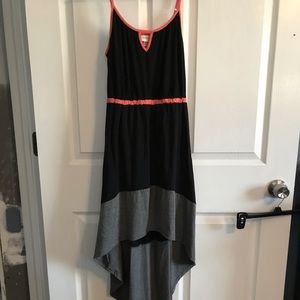 Women’s petite high-low dress